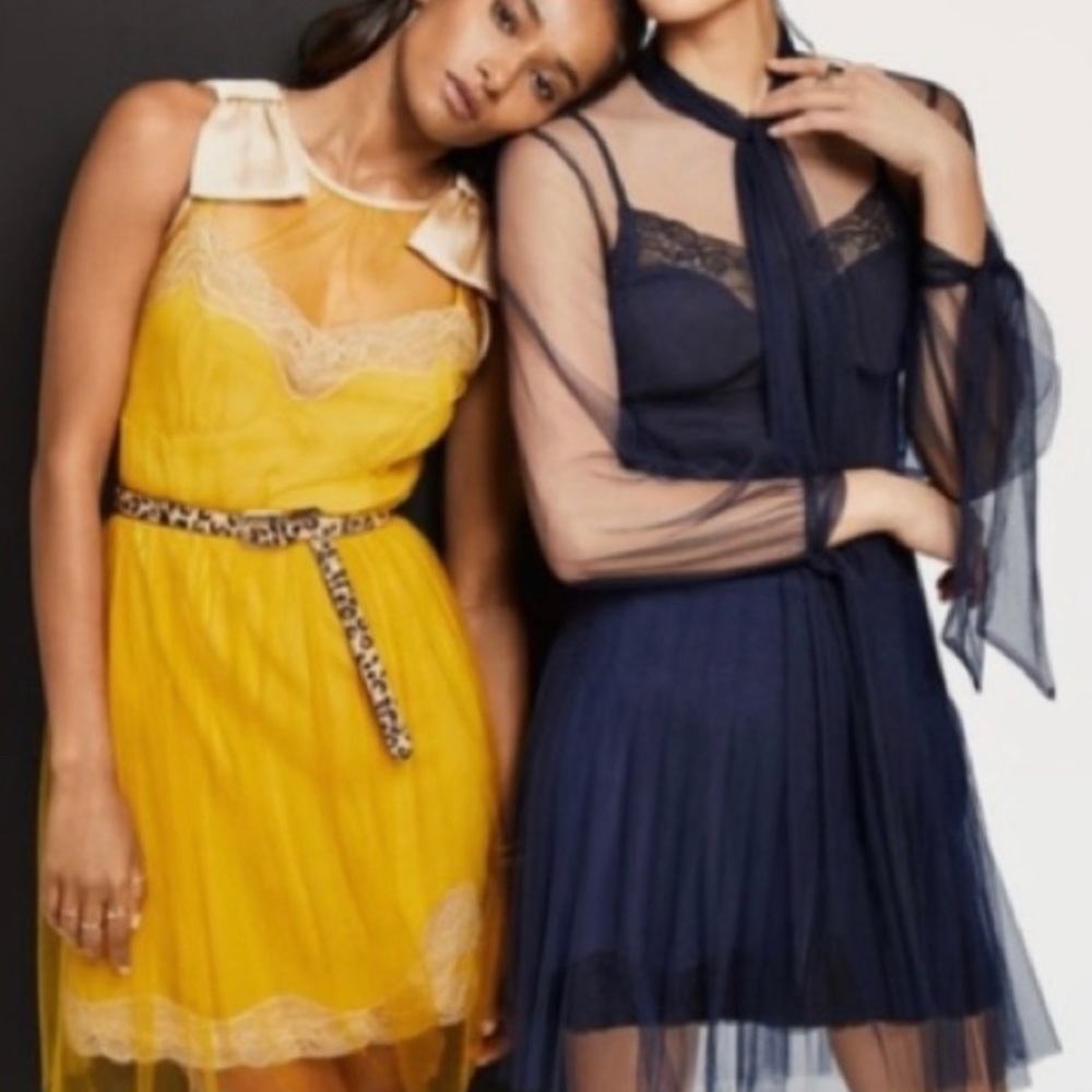 Rodarte Golden Dress